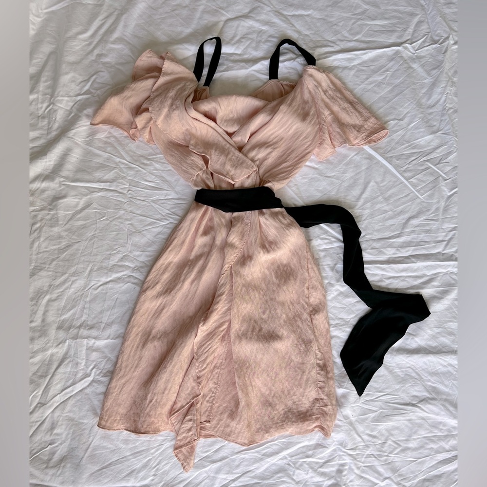 ZARA Flowy pink dress size S